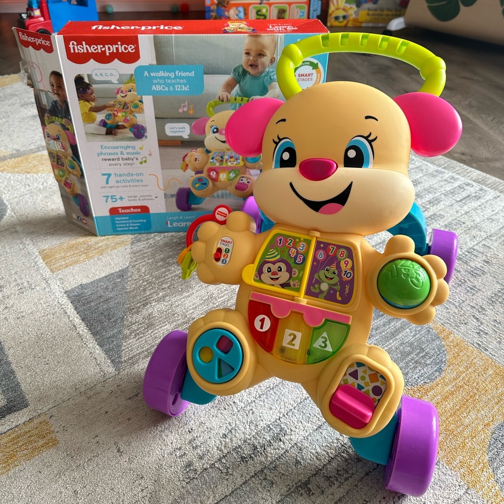 ❗️SOLD❗️Fisher-Price Laugh & Learn Smart Stages Learn Walker, Walking Toy